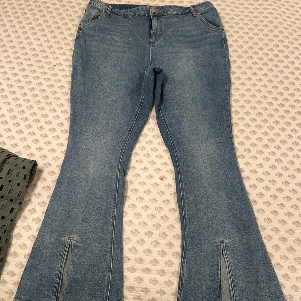 ARULA Flare Blue Women's Jeans
